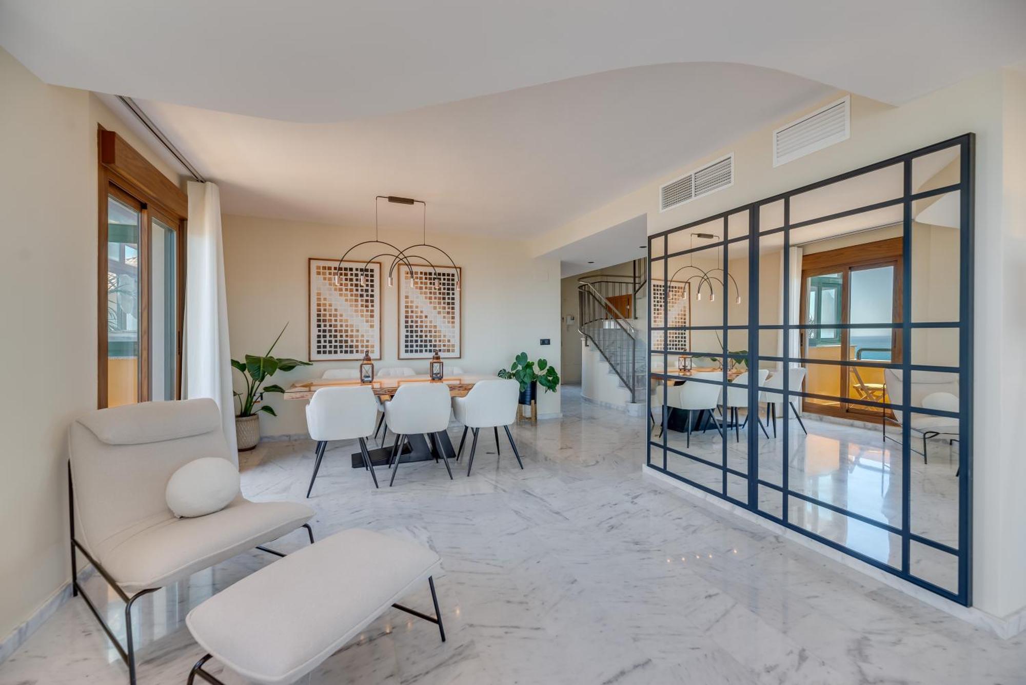 Luxury 4Bdr Penthouse With Sea Views Leilighet Benalmádena Eksteriør bilde